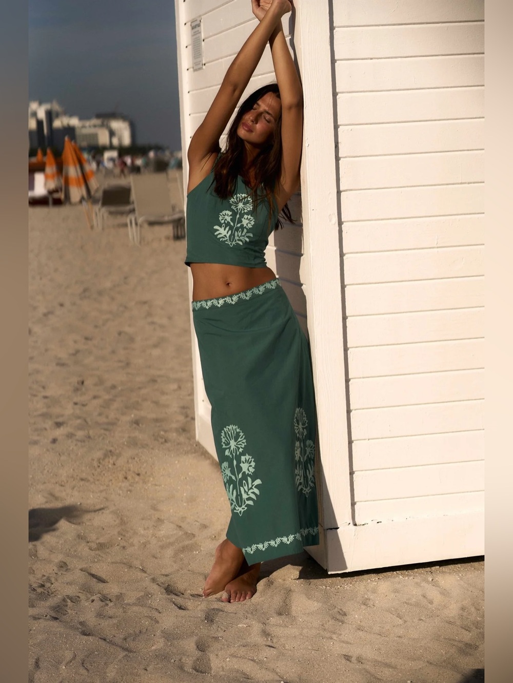 Sonmer Skirt Green